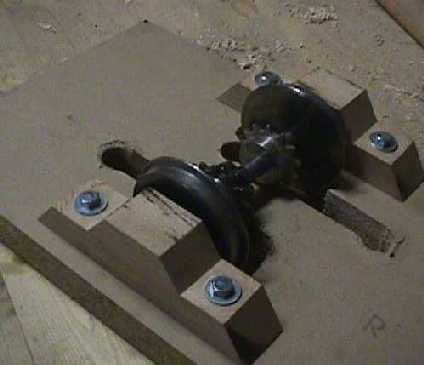 Radlager und Radsatz mit Ritzel